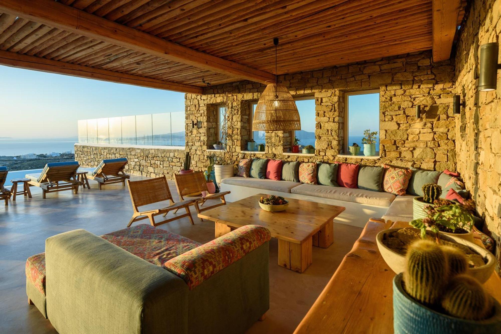Villa Joy - Sunset Sea View Villa Mykonos Town Esterno foto