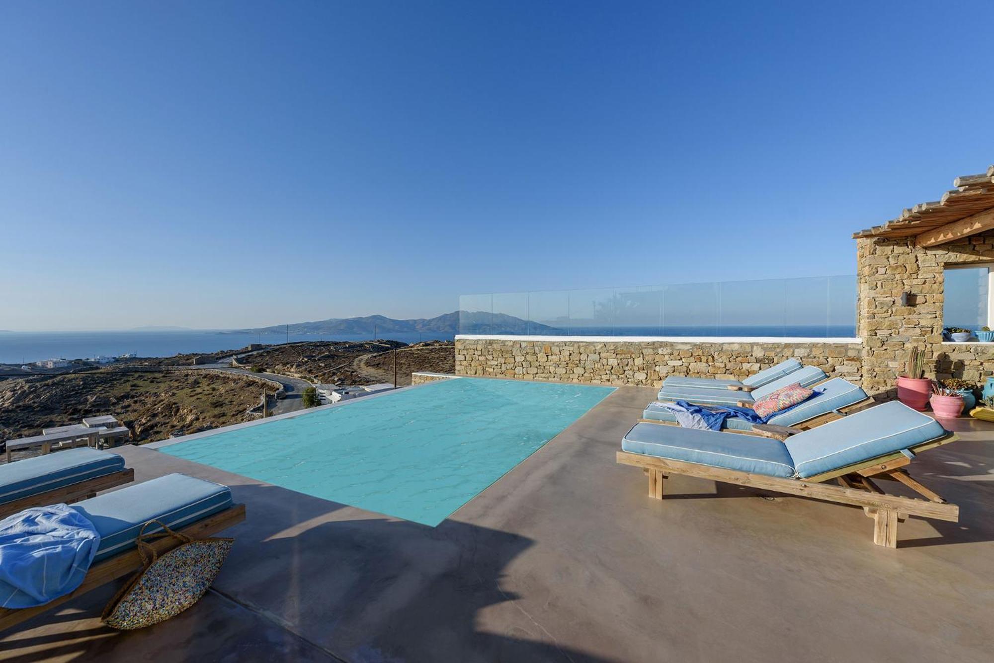 Villa Joy - Sunset Sea View Villa Mykonos Town Esterno foto