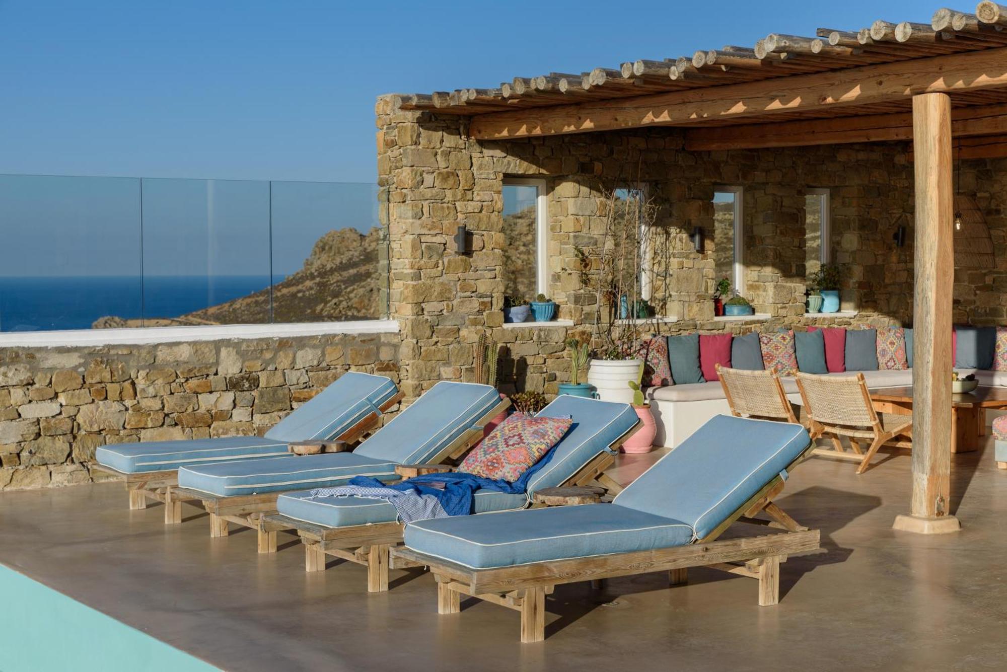 Villa Joy - Sunset Sea View Villa Mykonos Town Esterno foto