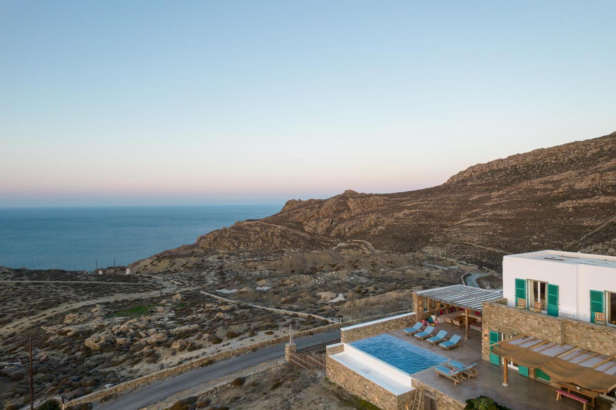 Villa Joy - Sunset Sea View Villa Mykonos Town Esterno foto