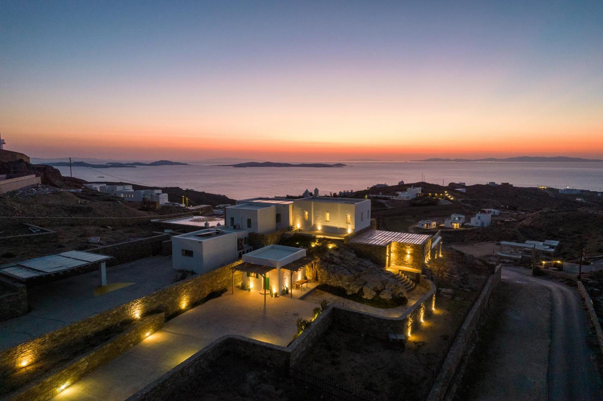 Villa Joy - Sunset Sea View Villa Mykonos Town Esterno foto