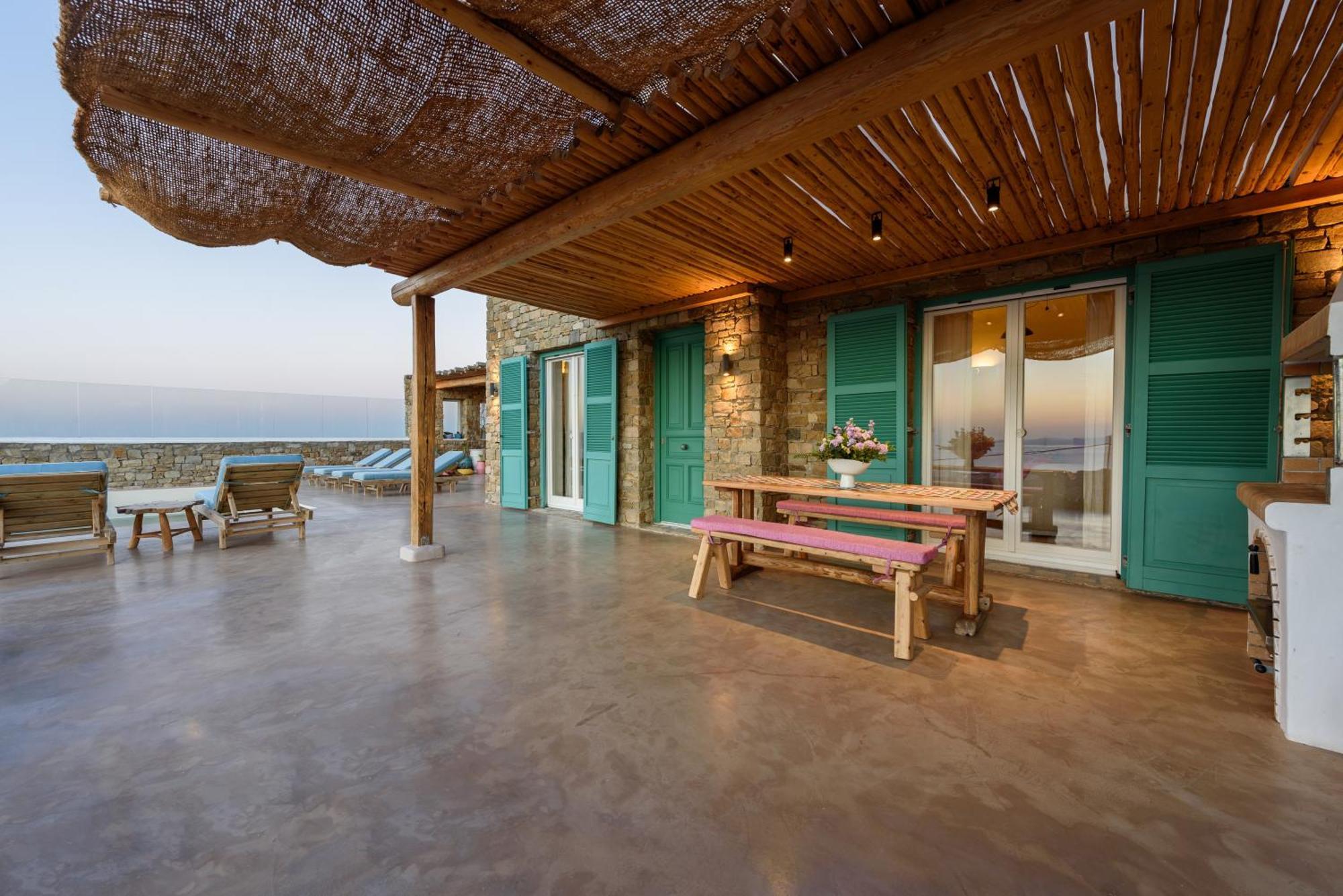 Villa Joy - Sunset Sea View Villa Mykonos Town Esterno foto
