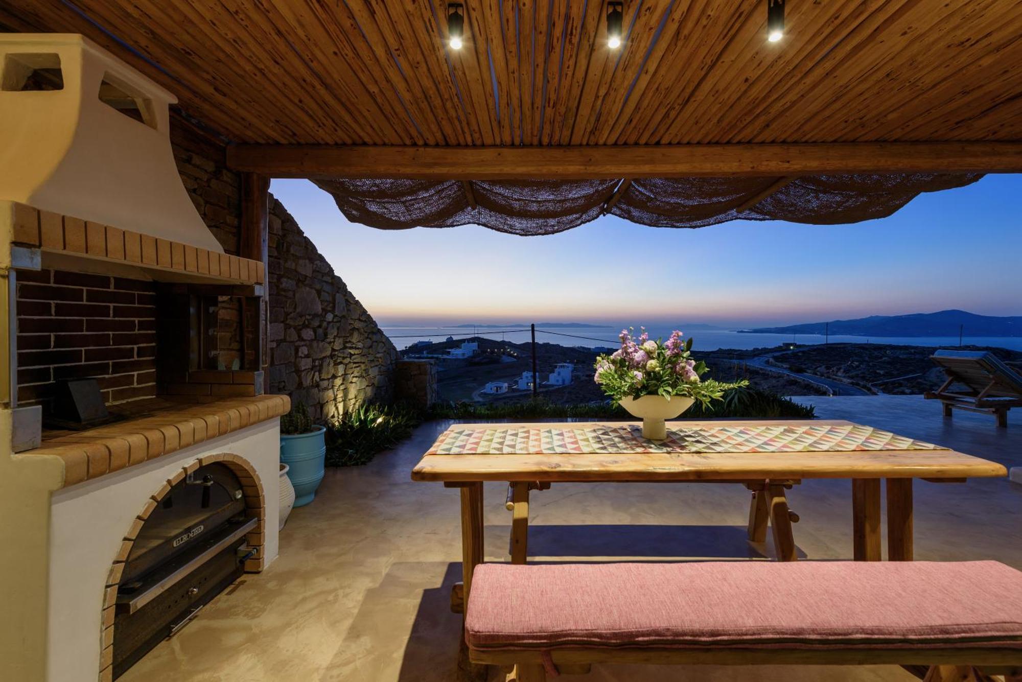 Villa Joy - Sunset Sea View Villa Mykonos Town Esterno foto